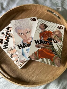 Haikyu!! / Haikyuu Volumes 38-40 Manga by Haruichi Furudate - Orange & White